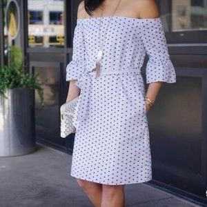 Banana Republic Swiss Dot Dress 💙